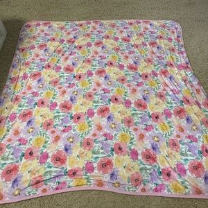 Little Sleepies Watercolor Meadows Cloud Blanket